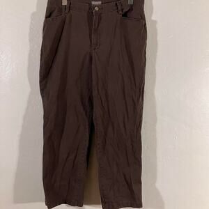 Vintage Y2K‎ Lee Brown Pants Stretch Riders Slacks